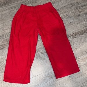 The Beaufort Bonnet toddler red pants